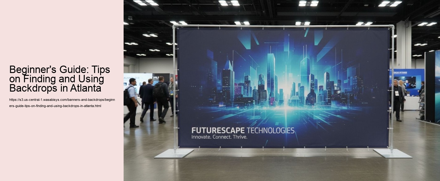 Beginner's Guide: Tips on Finding and Using Backdrops in Atlanta