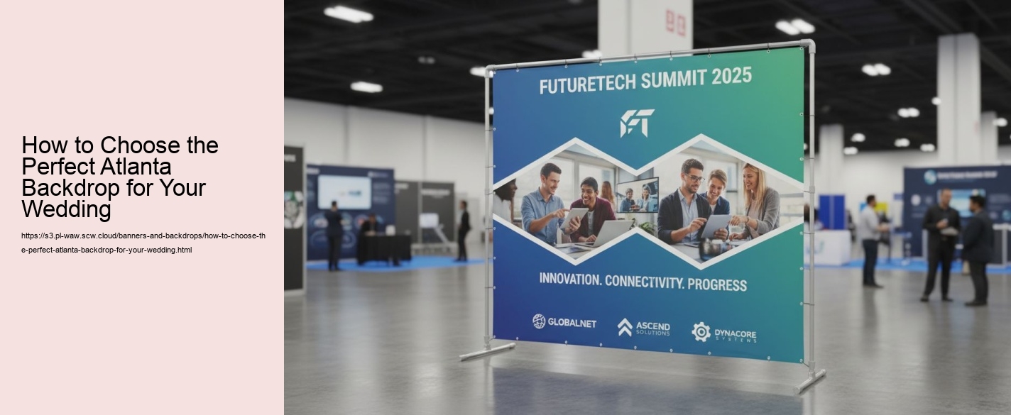 How to Choose the Perfect Atlanta Backdrop for Your Wedding